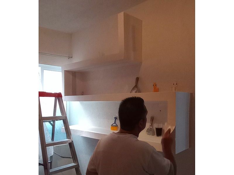 Instalación de repiza de tablaroca Mexico