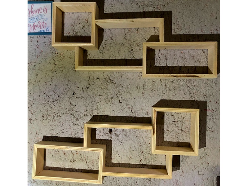 Repisa Flotante De Madera México