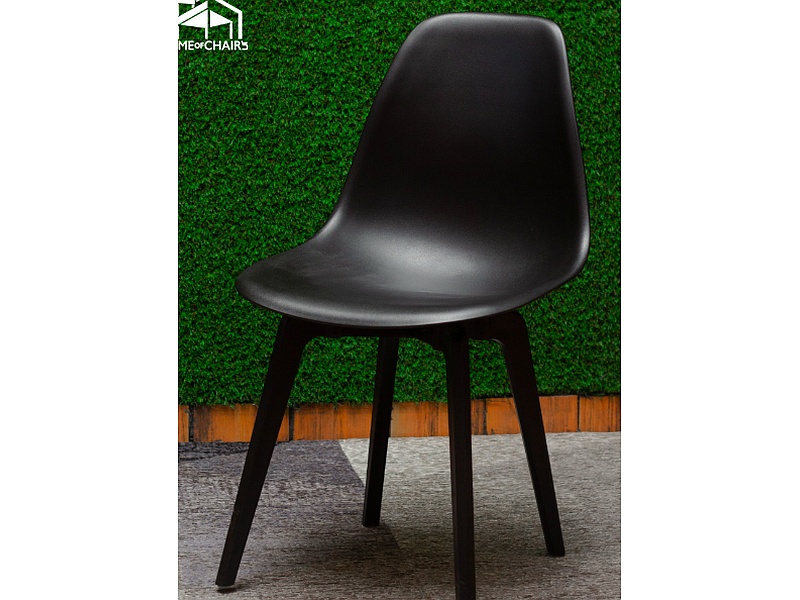 Silla modelo HERON negra Guadalajara Muebles. HOME of Chairs