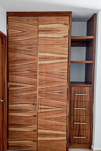 Clóset Moderno de Madera Mexico