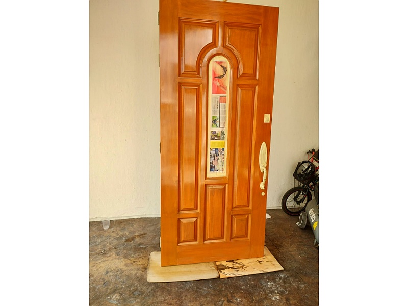 Puerta principal de madera México