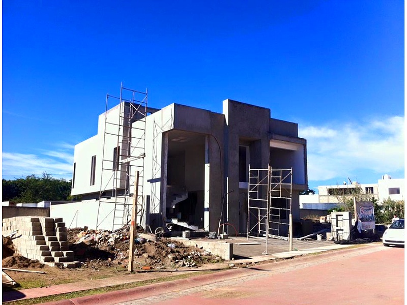 Construcción de casa residencial México