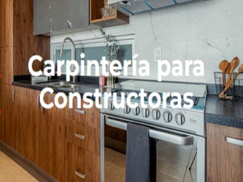 Carpintería para constructoras