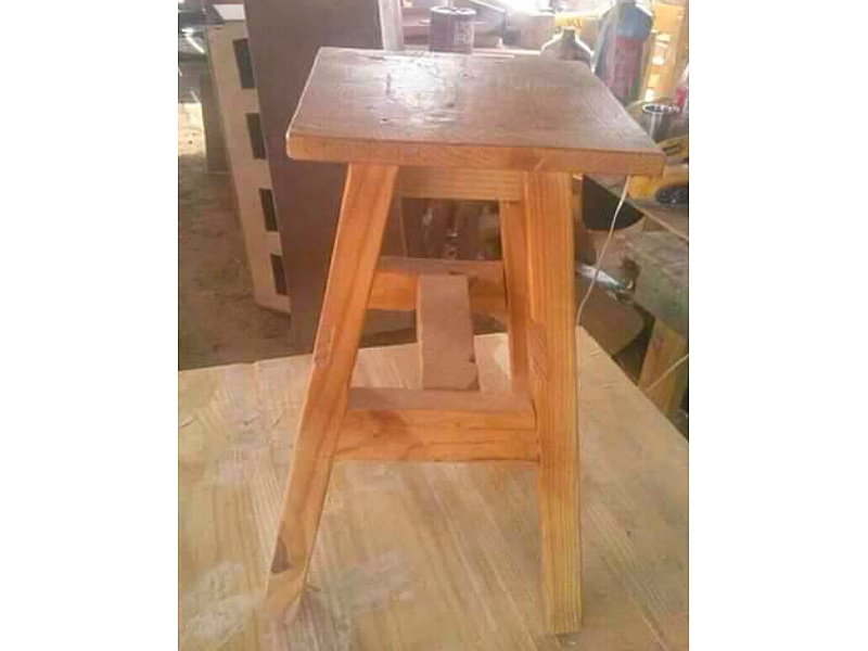 Taburete de madera para restaurante Mexico