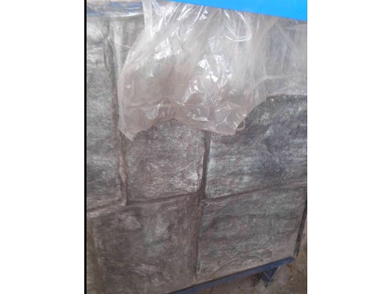Recubrimiento tipo piedra gris para pared Mexico
