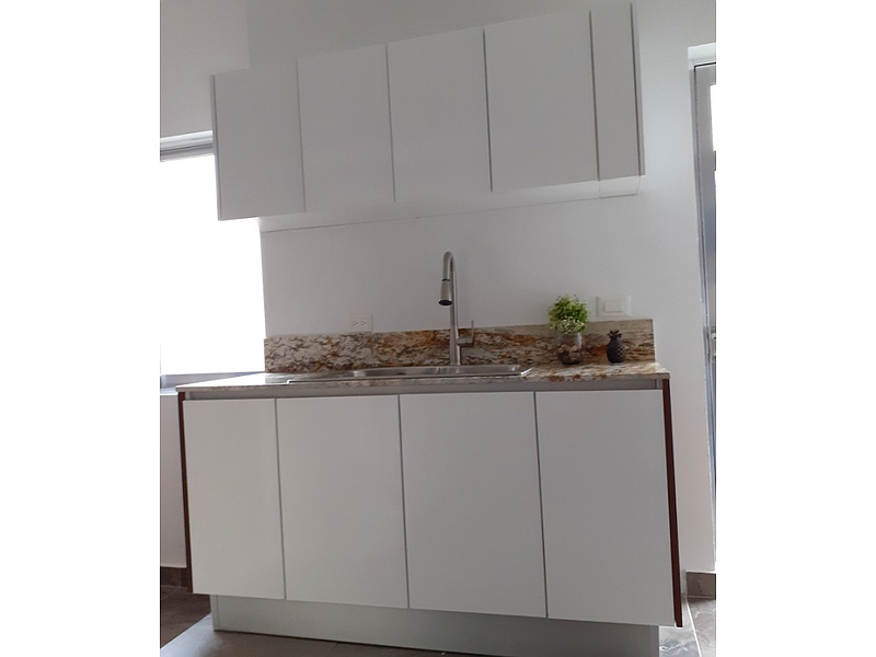 Muebles color blanco para cocina Mexico