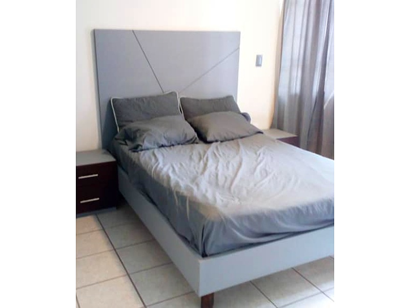 Cama pintada color gris Mexico