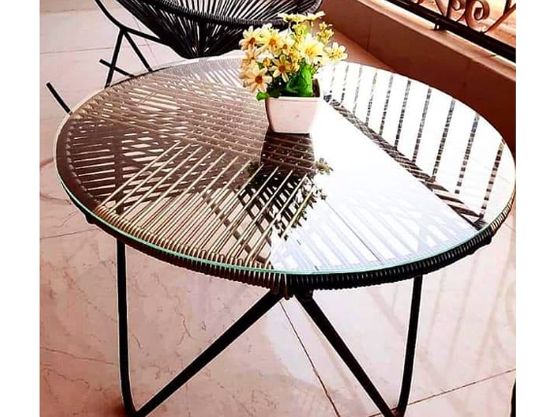 MESA DE VIDRIO PARA EXTERIORES MEXICO