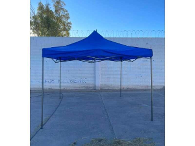 Carpa 3x3 Plegable e Impermeable Azul México
