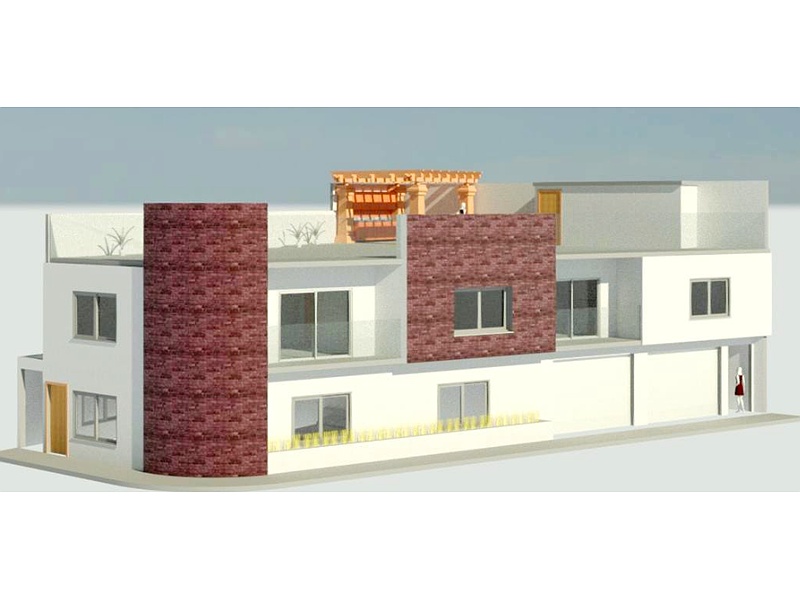 DISEÑO Y CONSTRUCCION CASA GRANDE 2 PISOS MEXICO