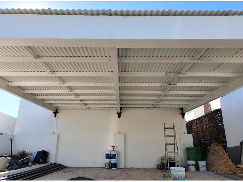 Pérgola de metal México
