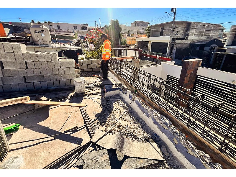 Construcción residencial México