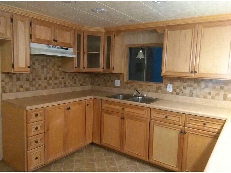Remodelación de cocina con muebles de madera México