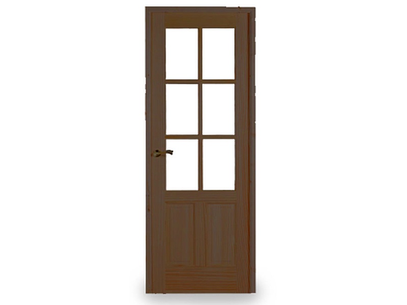 Puerta De Madera Chocolate México