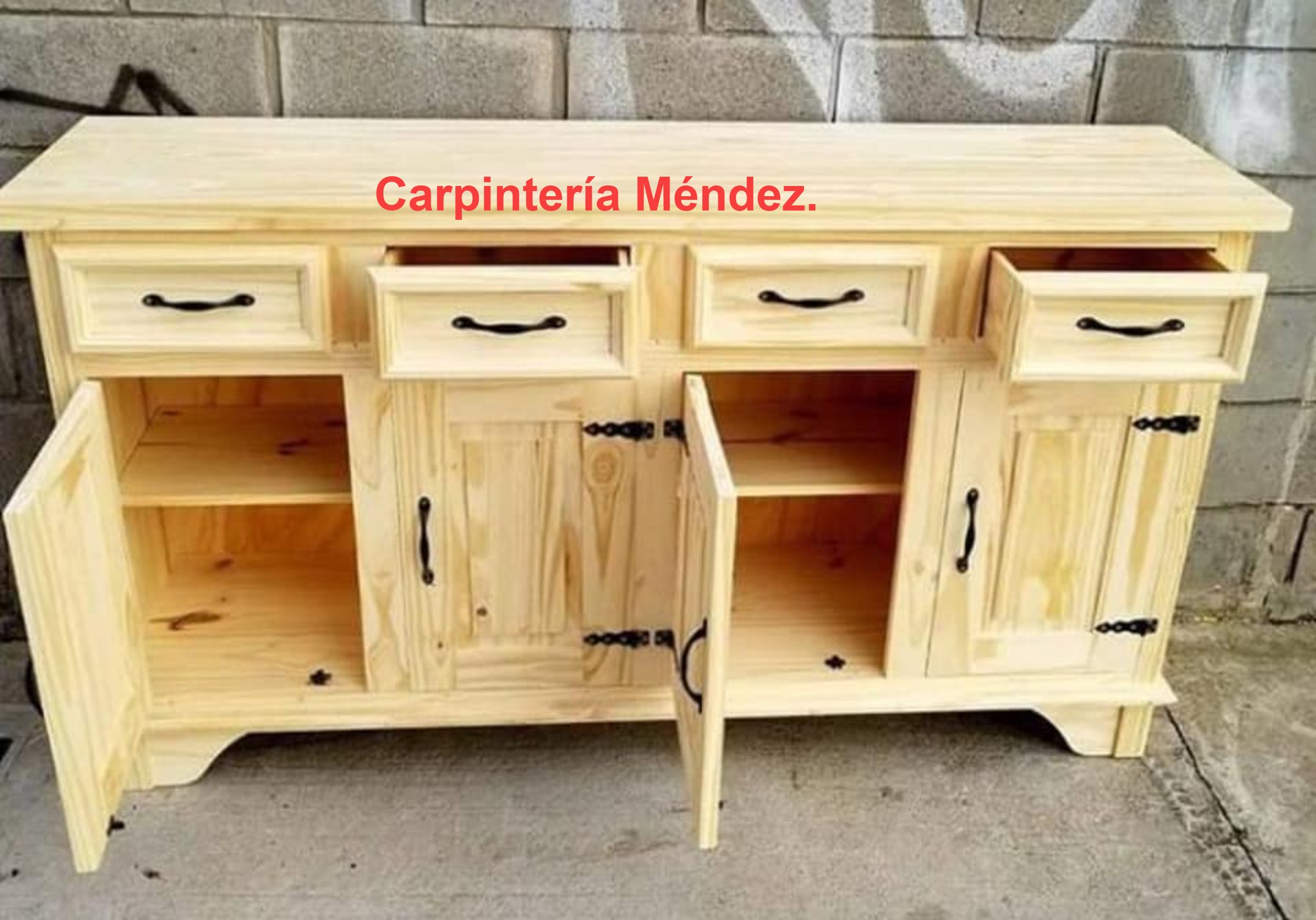 Comoda de Madera México