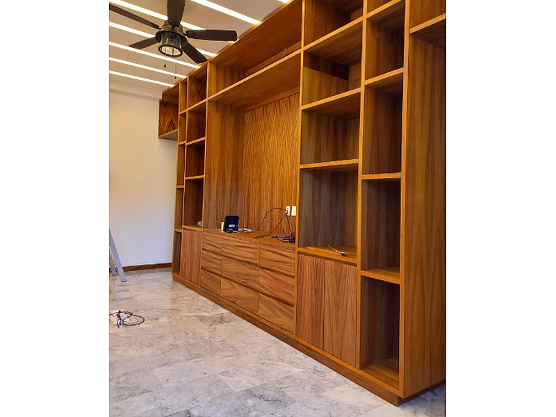 MUEBLE DE TV MODERNO CON VARIOS ESPACIOS MEXICO