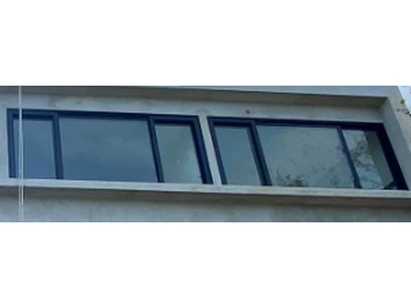 Ventanas negras de aluminio Mexico