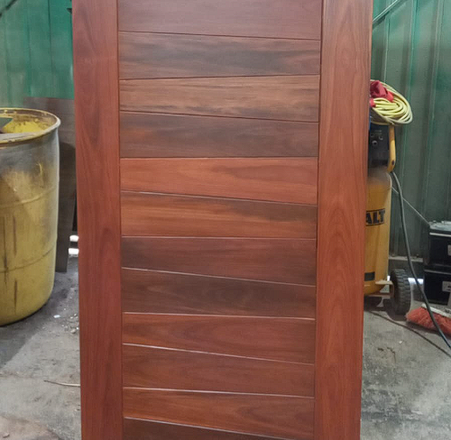 Puerta de Madera con Acabado Natural Mexico