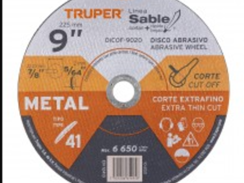Disco corte fino de metal Mèxico
