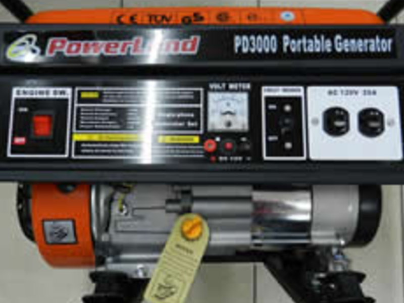 Generador Power Land 3000 Watts Chihuahua