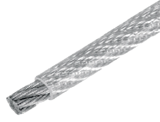 Cable de Acero recubierto de PVC 7 x 7 hilos México