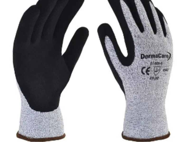 Guantes anticorte de nitrilo