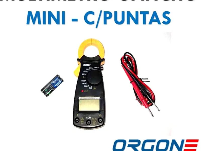 Mini Multimetro de Gancho Digital en León 