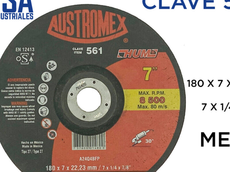 DISCO DE DESBASTE PARA METAL Chihuahua