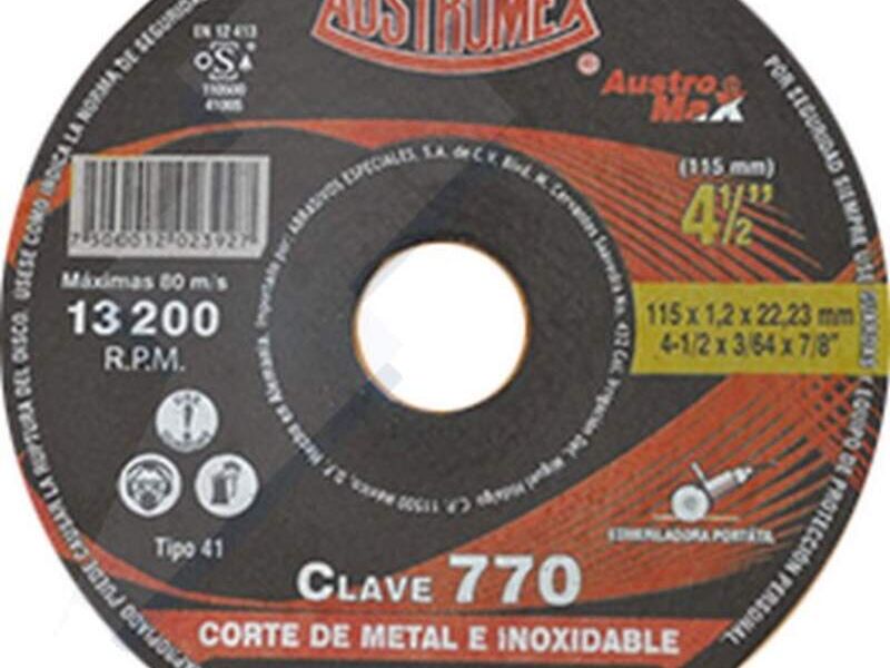 DISCO CORTE METAL/INOX México