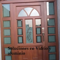 Soluciones en Vidrio y aluminio