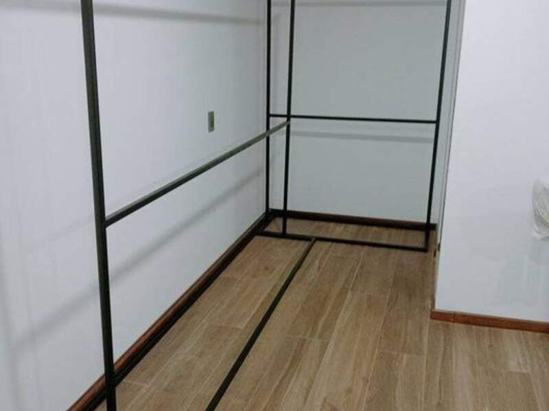 Estructura de aluminio duro