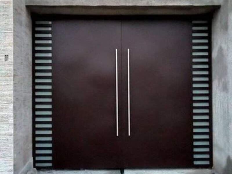PORTON DE ALUMINIO 