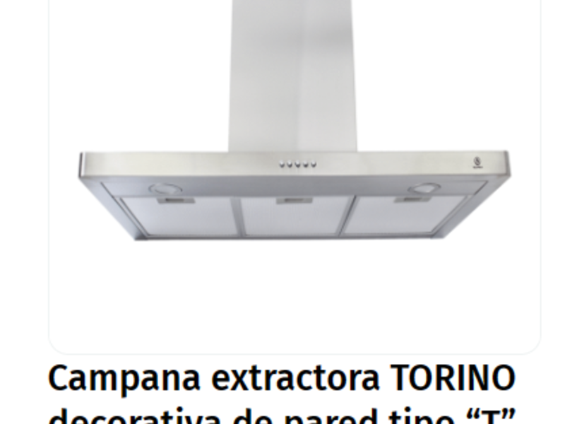 campana estractora mexico