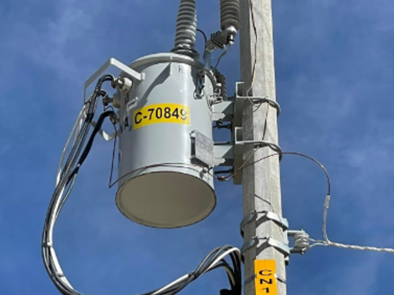 Transformador tipo poste CDMX