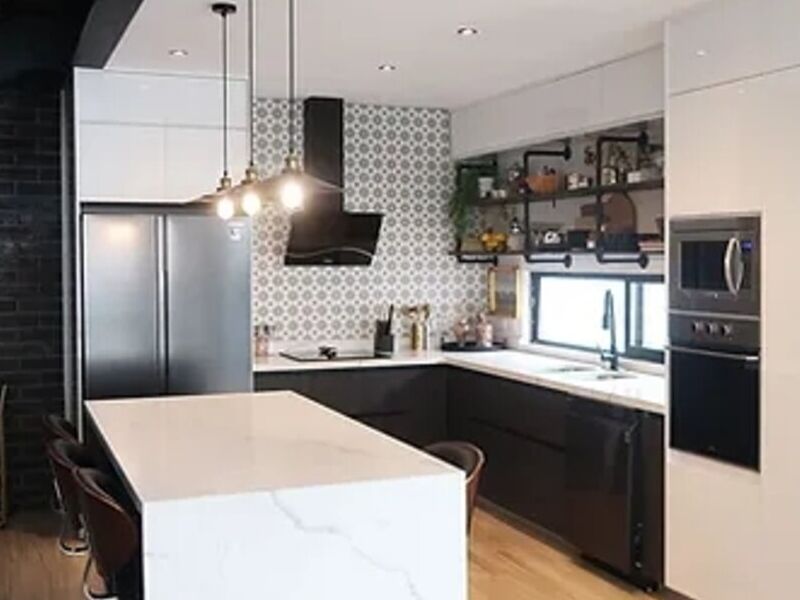 Diseño de cocina semi industrial