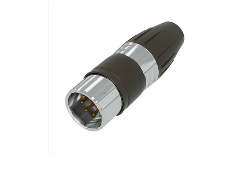 Conector 5 pin xlr macho grado de proteccion ip67 MEXICO