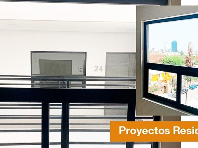 Ventana triple marco de aluminio en Monterrey