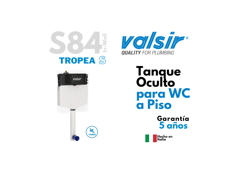 Tanque Oculto Tropea S84 (In-Wall)