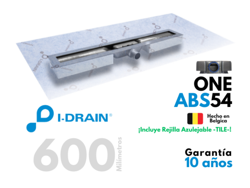 Drenaje Lineal IDrain 600 mm ABS