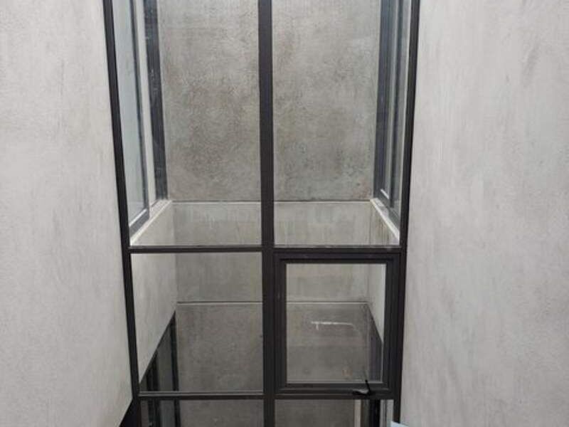 cubo para escalera