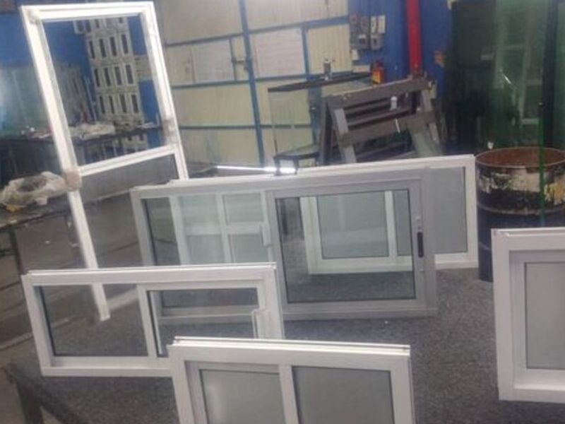 Ventana aluminio blanco 