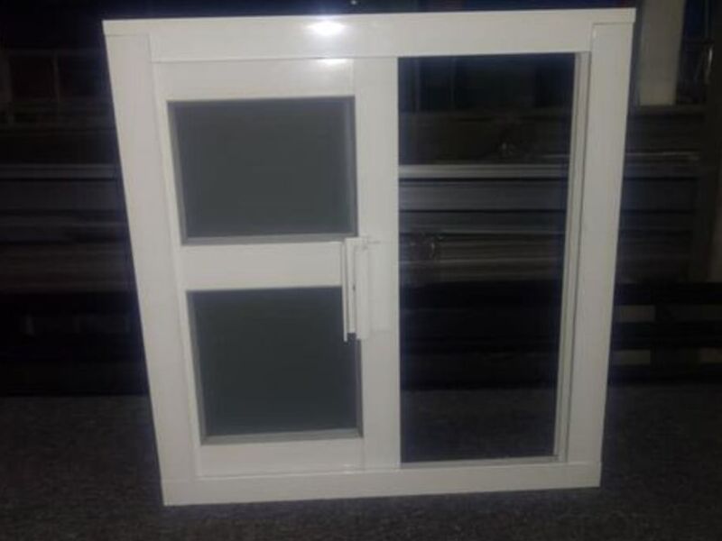 ventana de Aluminio blanco corrediza