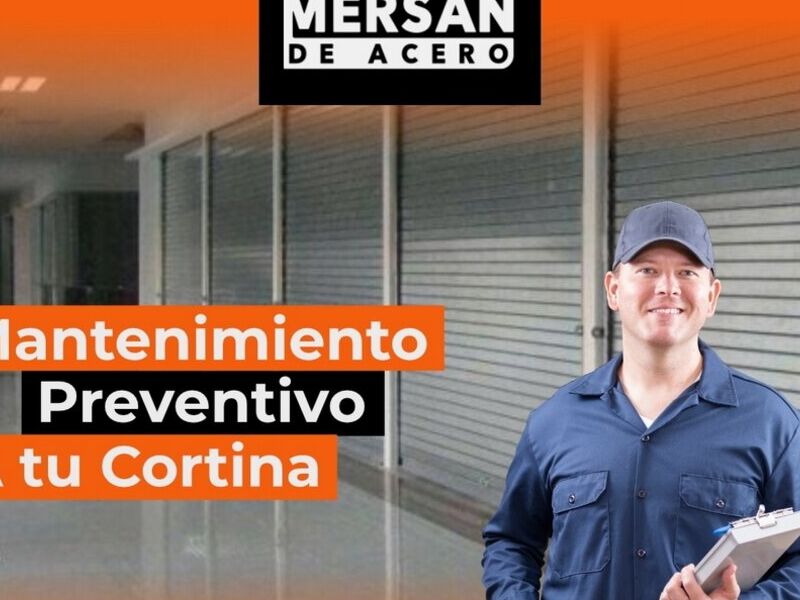 Mantenimiento preventivo a tu cortina