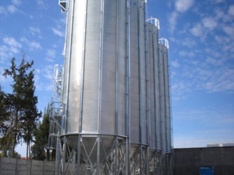 SILOS GALVANIZADOS FONDO CÓNICO