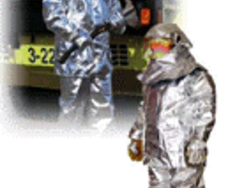 Traje bombero México