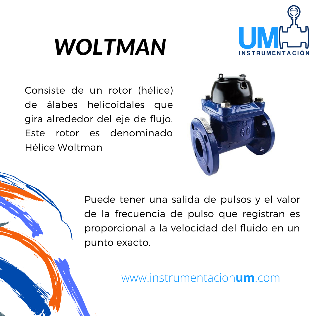 Medidor de flujo 2" tipo turbina mecanico