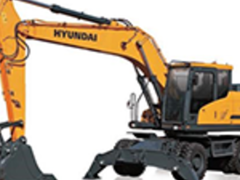 Excavadora Hyundai HW210 Zacatecas Mexico 