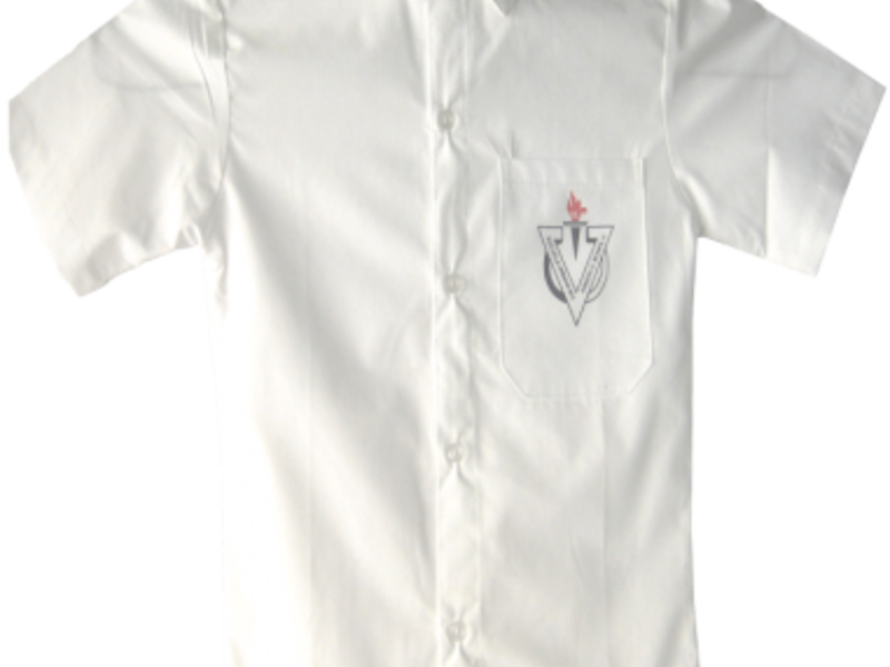 Camisa Escolar Pie de Cuello en Jalisco