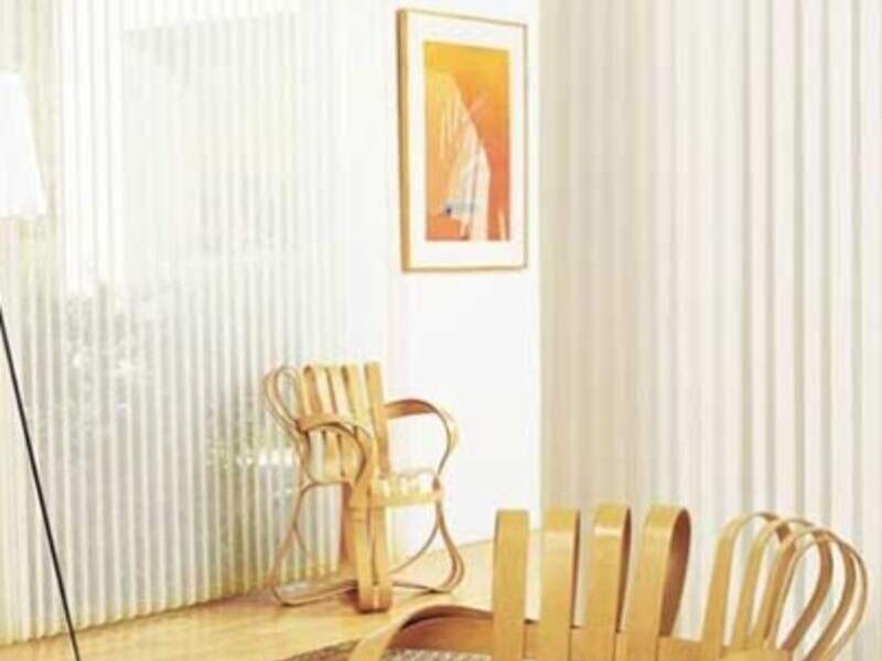 Persiana vertical de PVC
