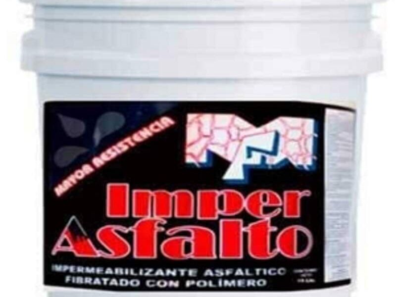 IMPERMEABILIZANTE ASFÁLTICO FIBRATADO MÉXICO